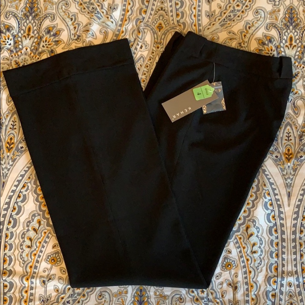 Kenar Wide Leg Cuffed Trousers